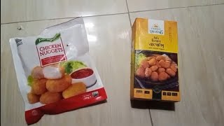 Paragon Chicken Nugget Vs Golden Harvest Chicken Nugget  Review [upl. by Arrik]