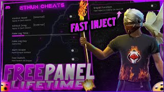 FREE PANEL PC GRATIS OB46  AIMBOT  SNIPER LIFETIME FREE FIRE 🎁 ANTI BAN 100  ETHUN 009 [upl. by Ailsa]