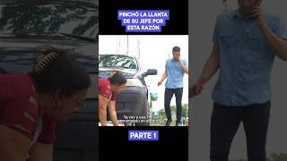 Pincho la llanta de su jefe por esta sorprendente razón viralvideo reflexion leccionesdevida [upl. by Dodd]