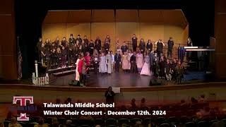 Talawanda Middle School Choir Concert  December 12th 2024 [upl. by Aneram]