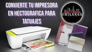 Tinta Hectografica para impresora [upl. by Adnarym376]