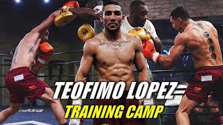 Teofimo Lopez Training Camp [upl. by Normi]