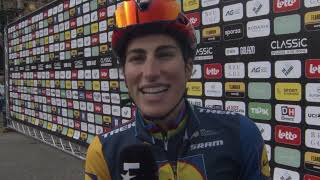 Elisa Balsamo  Interview at the start  Classic BruggeDe Panne 2024 [upl. by Spiers11]