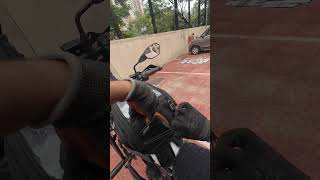 Preride prep amp engine oil check  Yezdi Adventure yezditribe ViaterraGear windyday dji asmr [upl. by Zadack]