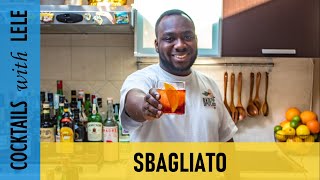 How to make a SBAGLIATO with LELE  COCKTAIL with CAMPARI amp PROSECCO [upl. by Clemence]