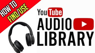 How To Use YouTube Audio Library  Copyright Free Music [upl. by Mlehliw722]