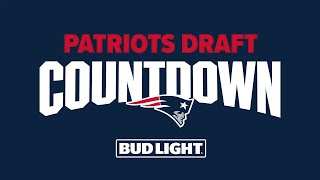 LIVE Patriots Draft Countdown 424 Previewing the Draft Best Fits Potential Trades [upl. by Auqinihs790]