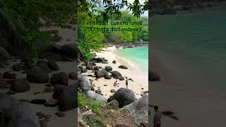 Paradise Beach en PhuketTailandia shorts tailandia short playa [upl. by Madelaine]