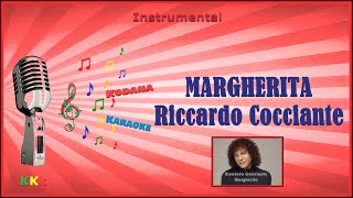 Margherita  Riccardo Cocciante  Karaoke Instrumental  Kodana Karaoke [upl. by Zzaj458]