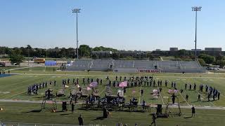 Olathe South Regiment at Olathe Marching Invitational on 10052024 [upl. by Oinotla]