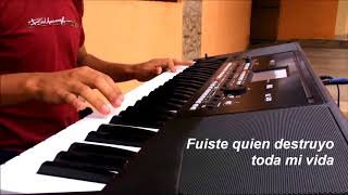 Porque un hombre no llora  cover piano versión balada [upl. by Trixi]