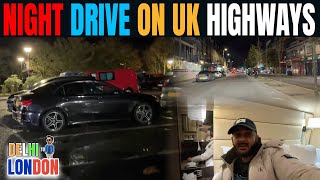 Scotland Se London Ki Night Drive Karni Padh Gai Ep  77 India To London Road Trip [upl. by Becky]