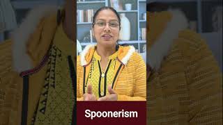 What is Spoonerism Learn Spoonerism in simple language By Suneel Maam [upl. by Naujak]