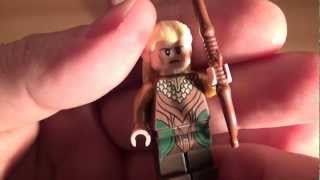 Test LEGO Flucht vor den Mirkwood Spinnen Set 79001 LEGO The Hobbit [upl. by Morry]