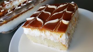 Turkish Tres Leches Cake  Eggless Caramel Tres Leches Cake  Turkish Milk Cake  Poojas Kitchen [upl. by Orvie908]