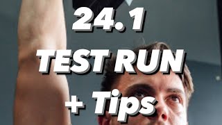 241 CrossFit Open Workout  Watch a 97th percentile athlete test the workout Followed by tips etc [upl. by Anawed898]