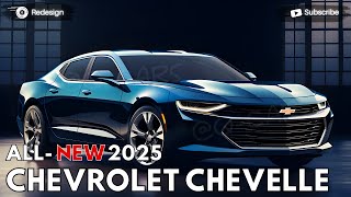 2025 Chevrolet Chevelle Revealed  One The Most Anticipated Sedan [upl. by Eladnyl]