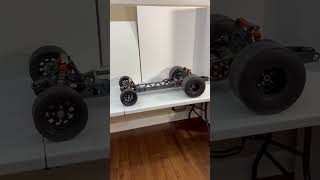 Extended chassis 4x9 rear slicks hpibaja brushlessrc [upl. by Haissem]