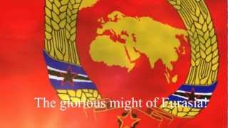 Anthem of the Union of Socialist Eurasia  quotMarch of the USEquot  quotEurasia Foreverquot [upl. by Brainard518]