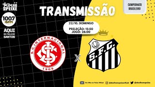 INTERNACIONAL 7 X 1 SANTOS  CAMPEONATO BRASILEIRO  22102023 [upl. by Cibis]