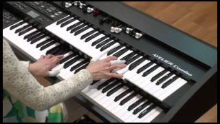 8Fast Palm Glissando Jazz Organ Playing Technique [upl. by Arianie]