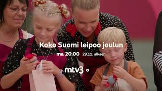 Koko Suomi leipoo joulun ma 2000  2911 alkaen  MTV3 [upl. by Nathan]