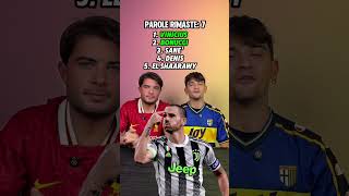 5 GIOCATORI 10 PAROLE 😱📈 gioco calcio challenge giocatori [upl. by Lynnelle132]