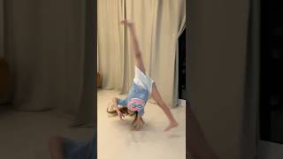 Learning cartwheel in gymnastics [upl. by Morgen]