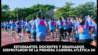 Con toda y por todo el campus comunidad UNIMAGDALENA corrió la primera Carrera Atlética 5K [upl. by Kendell]