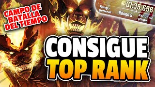 ¡CONSIGUE F2P el TOP 5 del quotCAMPO de BATALLA del TIEMPOquot 🔥 SOLO LEVELING ARISE [upl. by Annabelle]