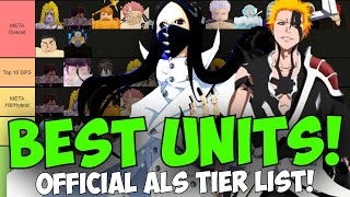 New Best Units in Anime Last Stand Infinite amp Story Tier List  TYBW Part 2 UPD [upl. by Karolyn97]