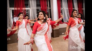 Holud Dance Performance😍 JhumkaNoya Daman dance wedding weddingdance AuthenticPhotographybd [upl. by Yasdnyl]