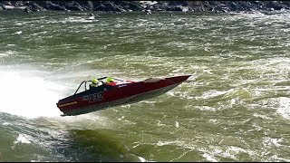 Leg 2 Salmon River jet boat race 2018 [upl. by Ahsinad]