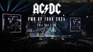 ACDC  Live in Gelsenkirchen Full Set 2024  4K [upl. by Holden]