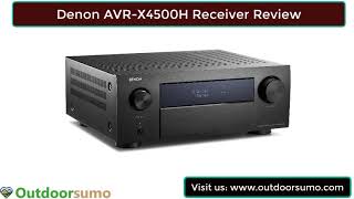 Denon AVR X4500H Receiver High Power 9 2 Channel Amplifier Dolby Surround Sound by outdoorsumo [upl. by Brunell989]