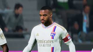 Gameplay FC 24  Le Havre  Olympique Lyonnais  Ligue 1  20242025 [upl. by Judy715]