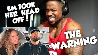 EMINEM  THE WARNING  EM DEADED THAT SHIT 😂😂  REACTION [upl. by Anisah]