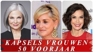 Nieuwe kapsels vrouwen 50 voorjaar 2018 [upl. by Sam]