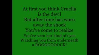 Selena Gomez  Cruella De Vil With Lyrics [upl. by Eldredge]