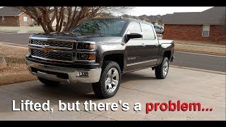 2014 Chevy Silverado lift and tire update [upl. by Nnagrom475]