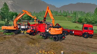 FS22  Map Waldstetten 039 🇩🇪🚛🚧  Forestry Farming and Construction  4K [upl. by Asaret]