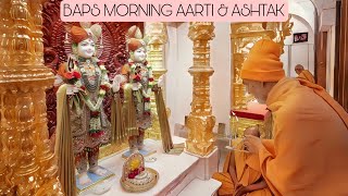 BAPS Morning Aarti amp Ashtak  આરતી અને અષ્ટક SHRI SWAMINARAYAN AARTI amp ASHTAK [upl. by Eiryt]