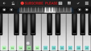 Khamoshiyan Piano Tutorial  Arijit Singh   Mobile Perfect Piano Tutorial [upl. by Otrebmal]