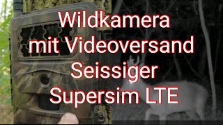 Wildkamera mit Video Übertragung aufs Smartphone Seissiger Supersim Edition LTE [upl. by Terrance329]