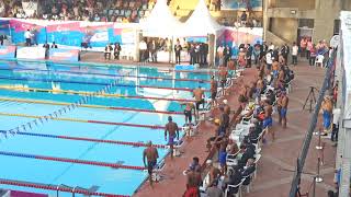 4×100m Free Style Relay  36th National games2022  Gujarat 2022  India [upl. by Isiad24]