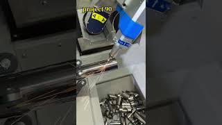 Bevel tube cutting onsite project90 lasertubecuttingmachine bevelcutting LASERBEVELCUTTING [upl. by Eisserc]