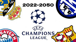 CAMPEONES DE LA CHAMPIONS LEAGUE 20222050 [upl. by Ike]