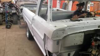 1967 f100 4 cylinder cummins swap [upl. by Crissy998]