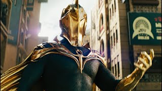 Doctor Fate DCEU Powers and Fight Scenes  Black Adam [upl. by Nauj931]