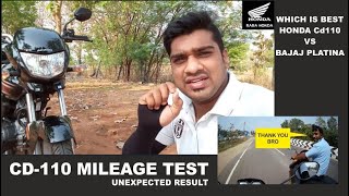 Honda CD110  Mileage test amp review  No petrol in Highway  Problem faced [upl. by Pinkham899]